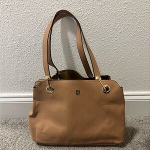 ANTONIO MELANI Tan Shoulder Bag